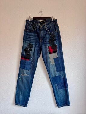 Ralph Lauren Patchwork Denim Jeans